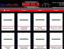 Tablet Screenshot of mikels-online.com